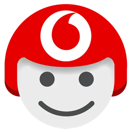vodafone. logo
